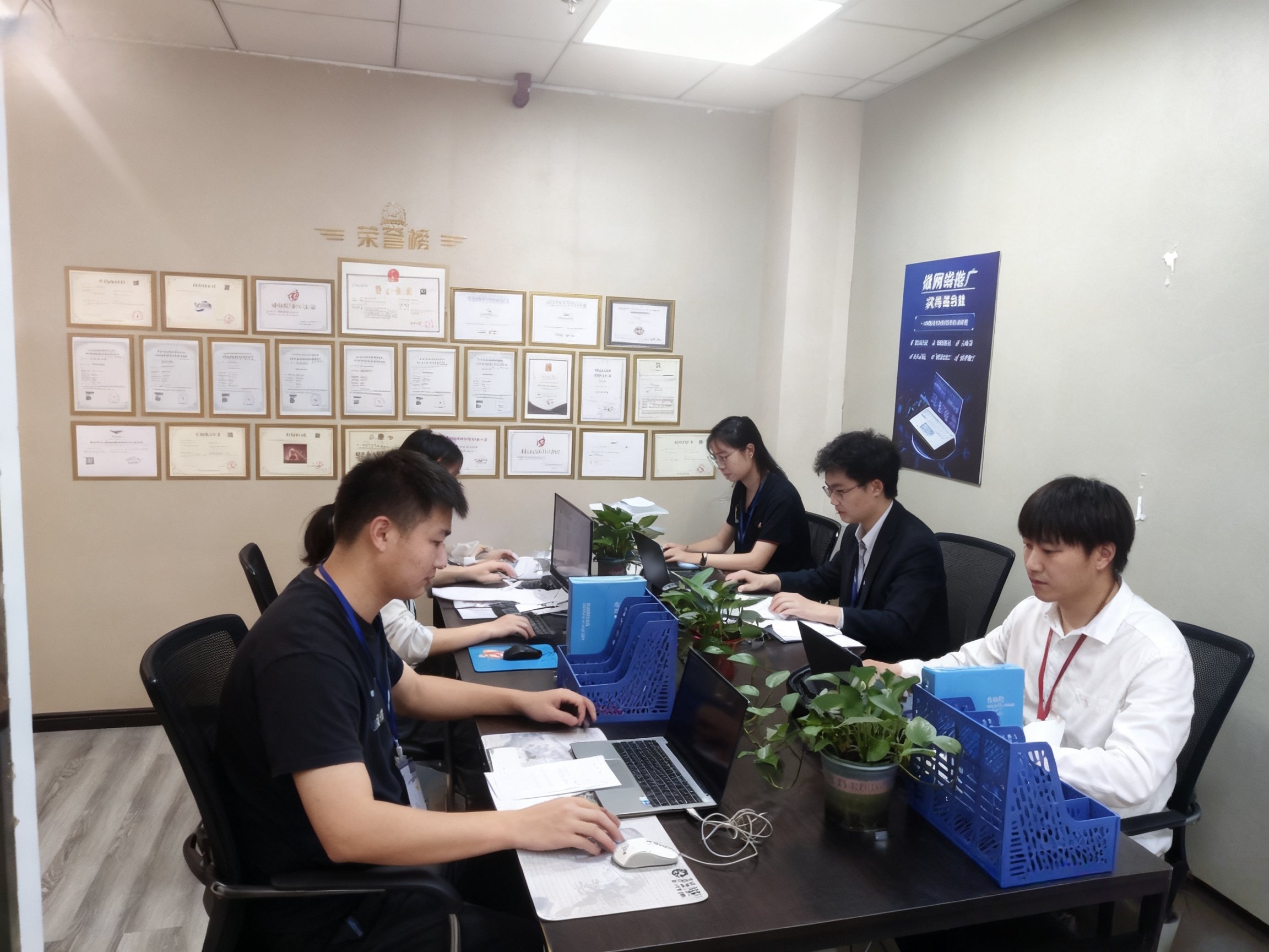 网推传媒有限公司办公环境实拍图